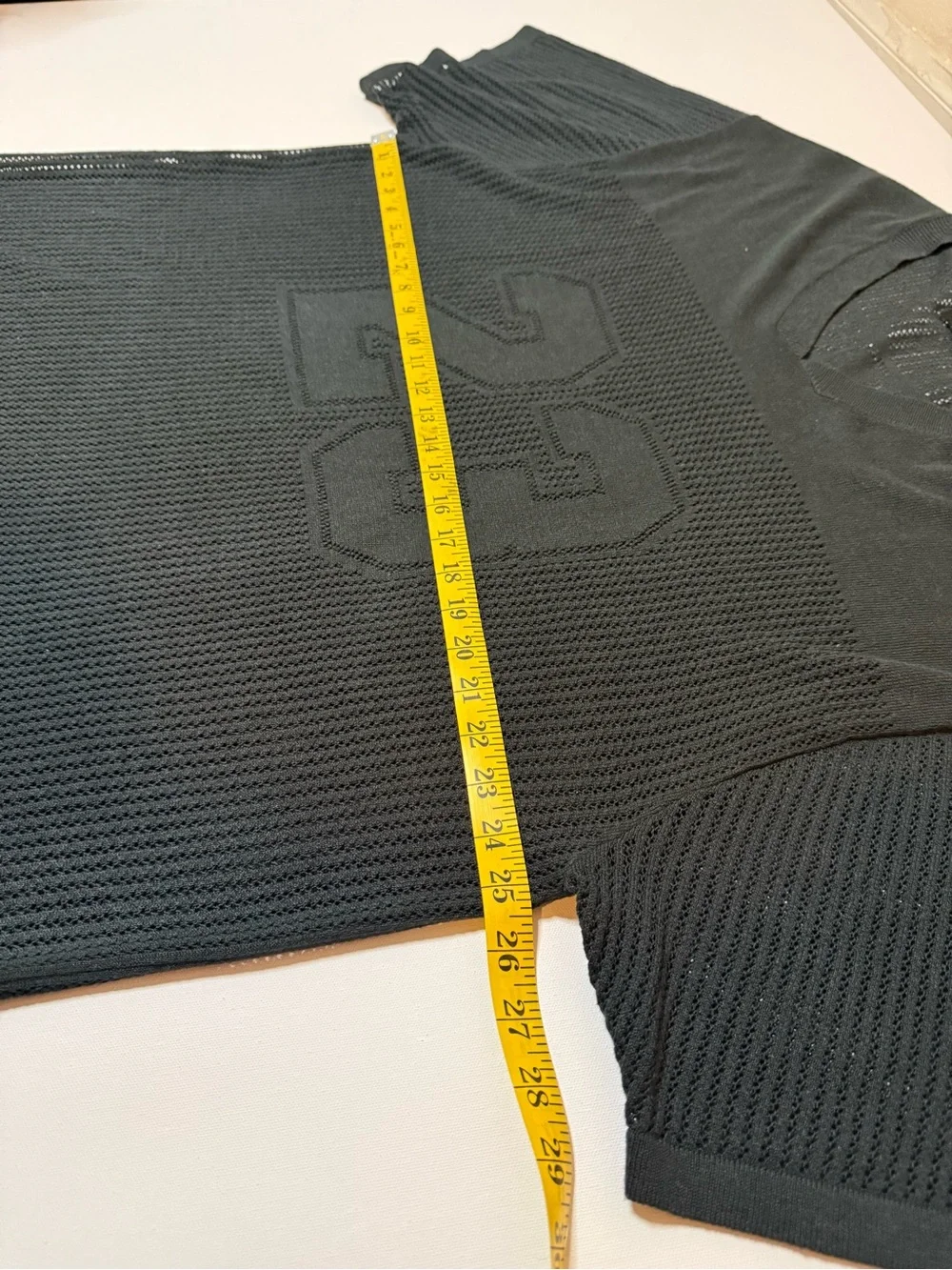 Air Jordan Knit Jersey 23 Logo Shirt Black